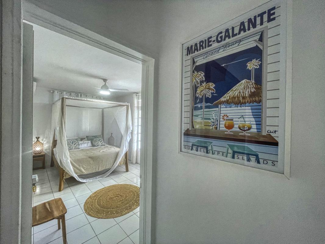 25.Location villa piscine vue mer Bouillante Guadeloupe_Chambre 1